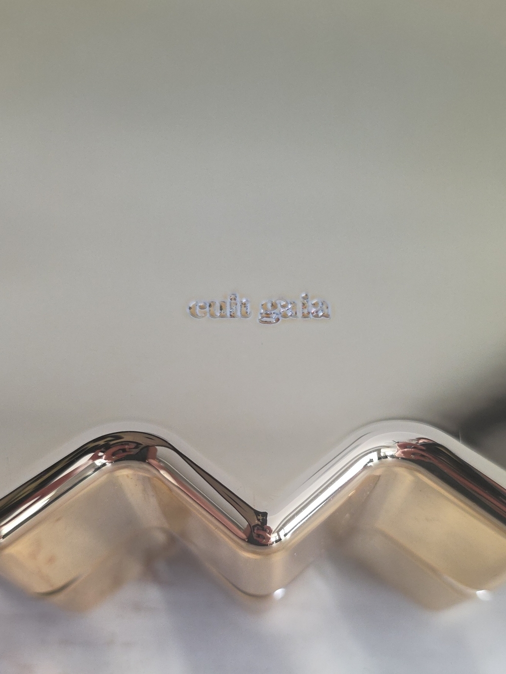 Cult Gaia Paloma Clutch In Shiny Gold - Picture 11 of 13